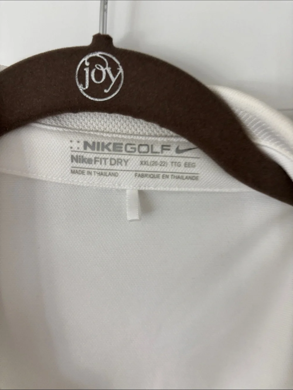 Ladies Nike Sleeveless Golf  Polo in White